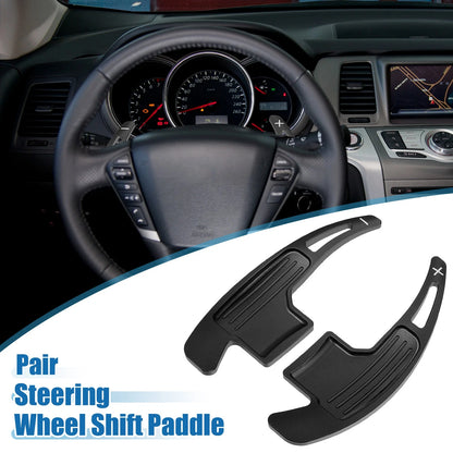Steering Wheel Shift Paddle Set of 2 for Ford Mustang 2015-2021 Black