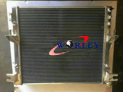 Aluminum Radiator + Fans for Jeep Wrangler JK 3.6L/3.8L (2007-2017)