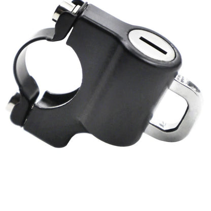 Universal Anti-Theft Motorcycle Helmet Lock for 7/8" 22-28mm Handlebar