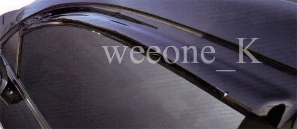 4 x Door Visor Monsoonss for Honda Civic (2008-2011)