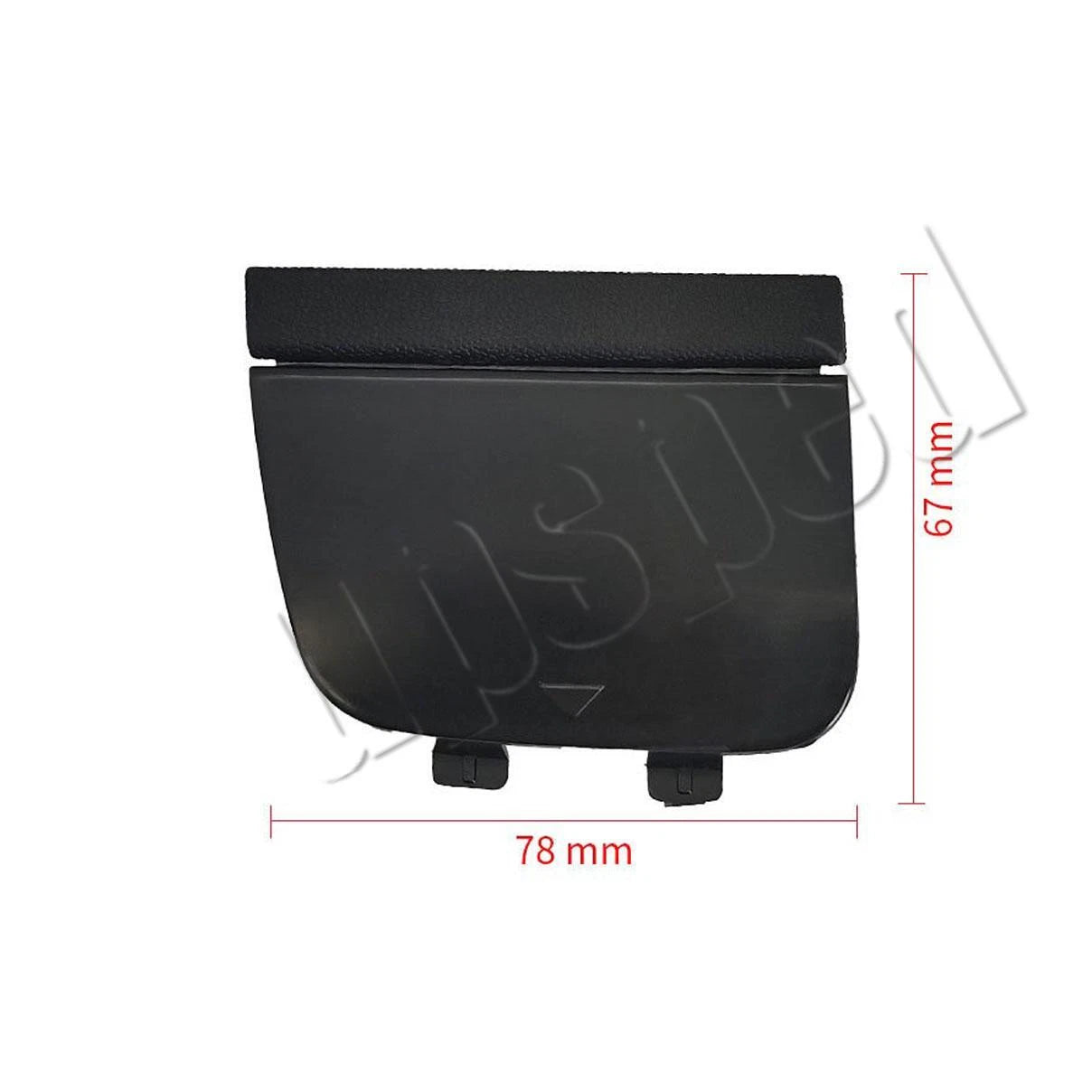 Front Bumper Tow Hook Eye Cover Cap for Benz GLA (2012–2016)