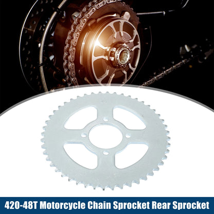 48 Tooth 52mm Motorcycle Chain Sprocket Rear for Dirt Bike