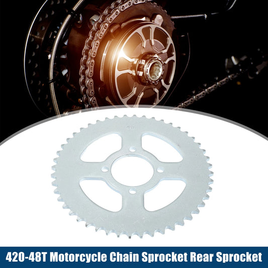 48 Tooth 52mm Motorcycle Chain Sprocket Rear for Dirt Bike
