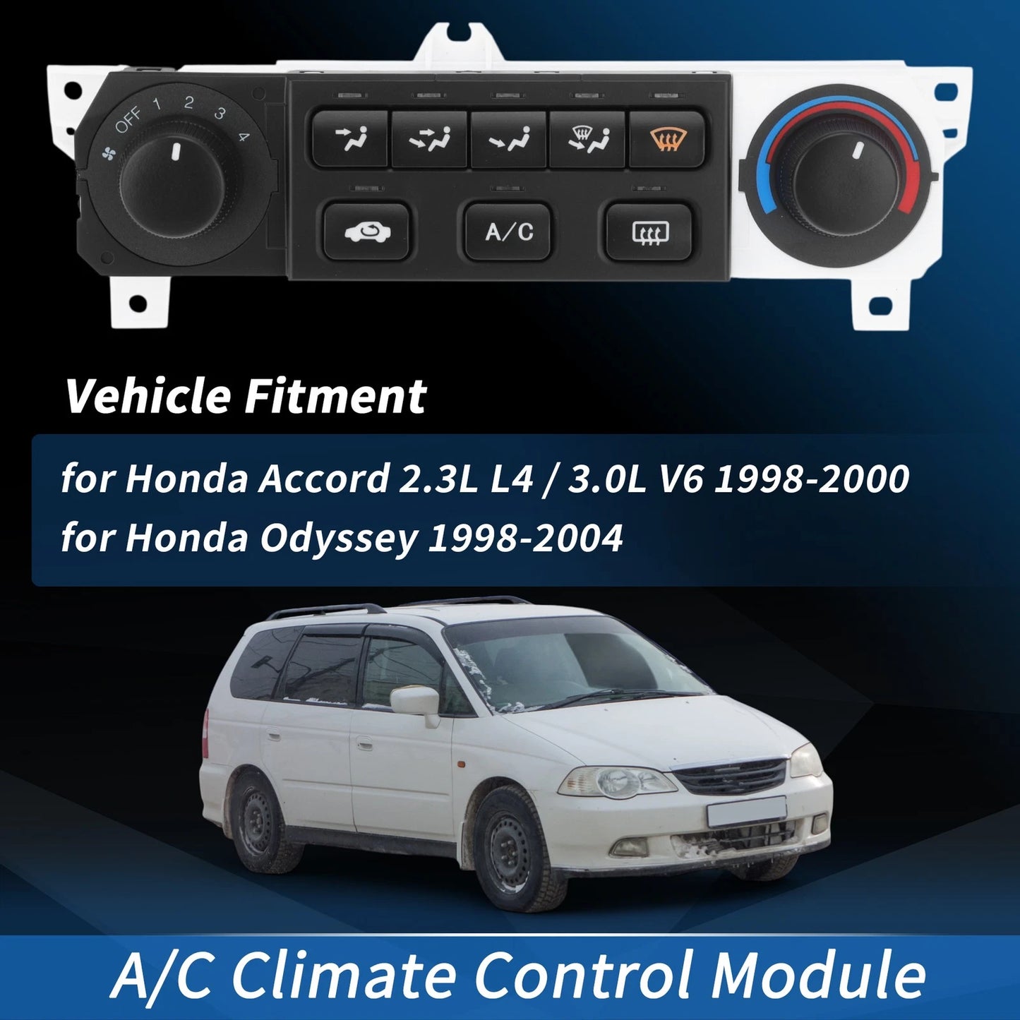 A/C Heater Climate Control Module for Honda Odyssey (1998-2004)