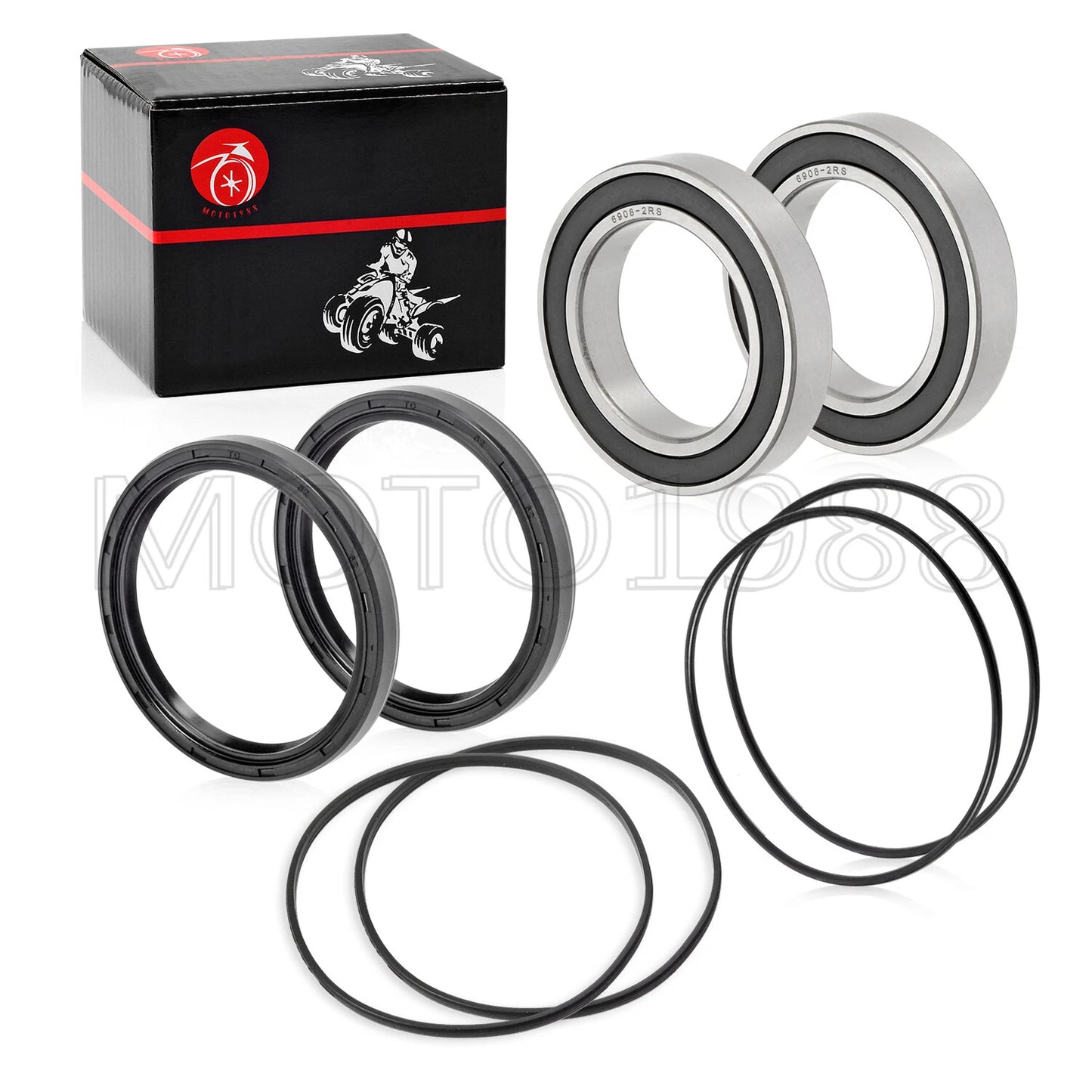 Rear Axle Bearing Seal Carrier Kit for Honda ATC250R ATC350X (1985–1986)