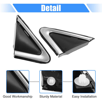 Front Left Right Mirror Corner Triangle Covers for Nissan Sentra