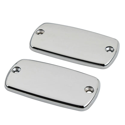 2 x Front Brake Reservoir Fluid Cover Caps for Honda Valkyrie Goldwing GL1500