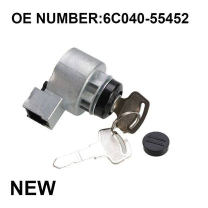 Ignition Switch & 2 Keys for Kubota B2400 B2100 B7500 B1700 (2000–2010)