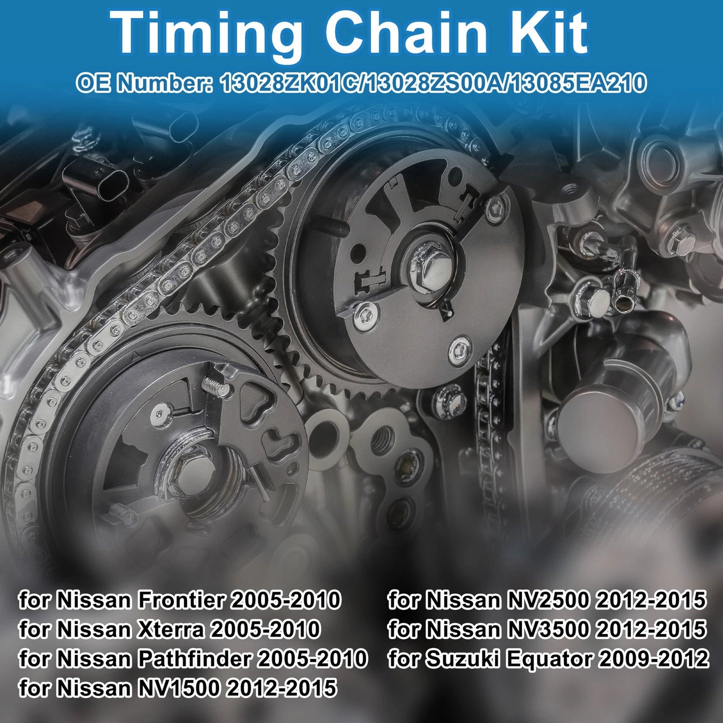 Timing Chain Kit for Nissan Frontier Xterra Pathfinder (2005-2012)