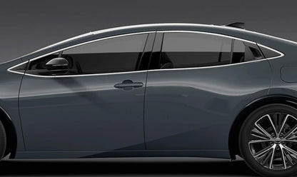 Steel Window Side Molding Trim Covers for 2023-2024 Toyota Prius 14 x Pieces