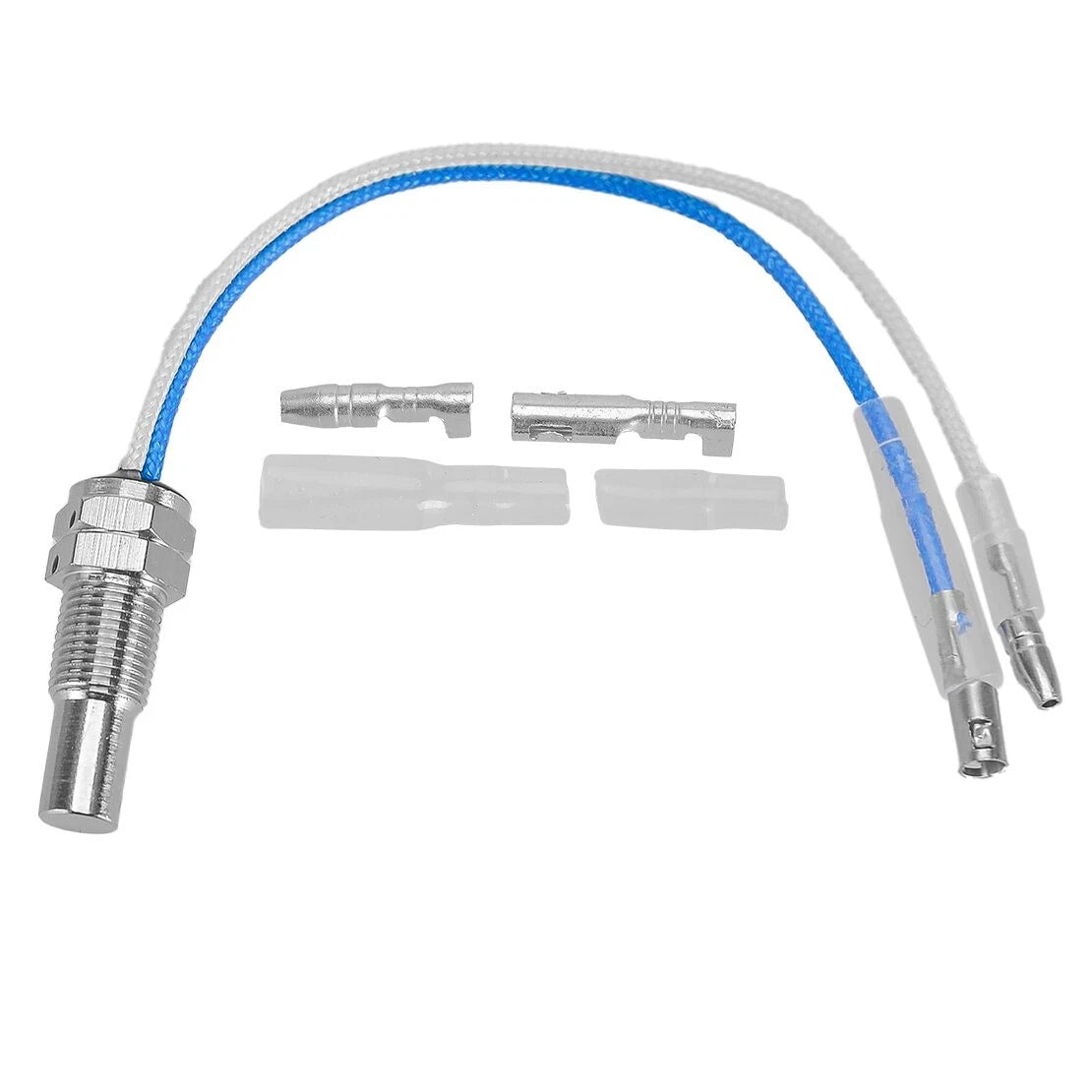 1x 1/8 NPT Temperature Sensor for Car - Water Oil Temp Gauge