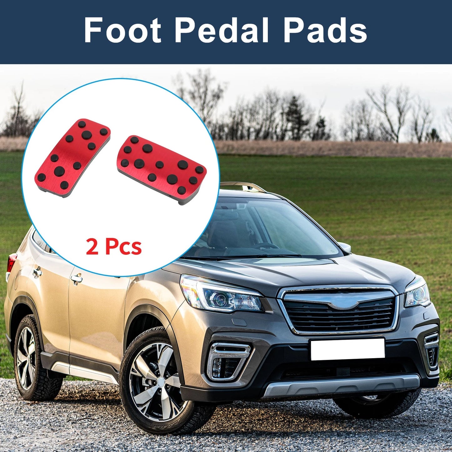 Automatic Foot Accelerator Pedal Covers for Subaru Forester (2006-2018)