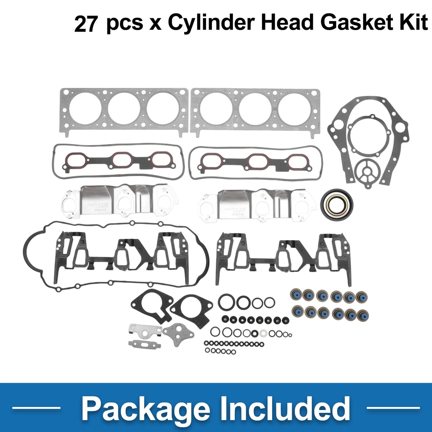Cylinder Head Gasket Kit 3.4L for Chevrolet Pontiac Equinox Torrent 1 Set