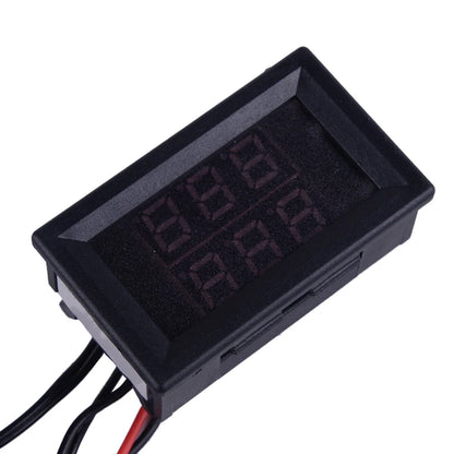 Dual Digital LED Intercooler Supercharger Temperature Gauge Sensor for Car Black