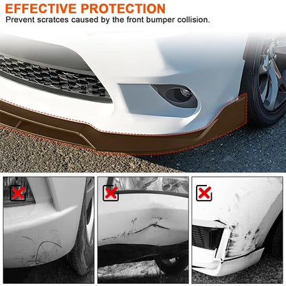 Glossy Black Front Bumper Lip Splitter Kit for 2015-2023 Dodge Charger SRT