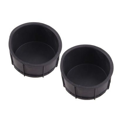 2 x Center Console Cup Holder for Ford F150 (2009-2014) - Rubber Storage Compartment