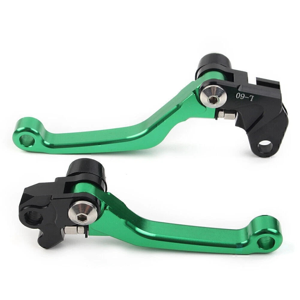 CNC Green Pivot Brake Clutch Levers for Suzuki RM125 RM250 RM85