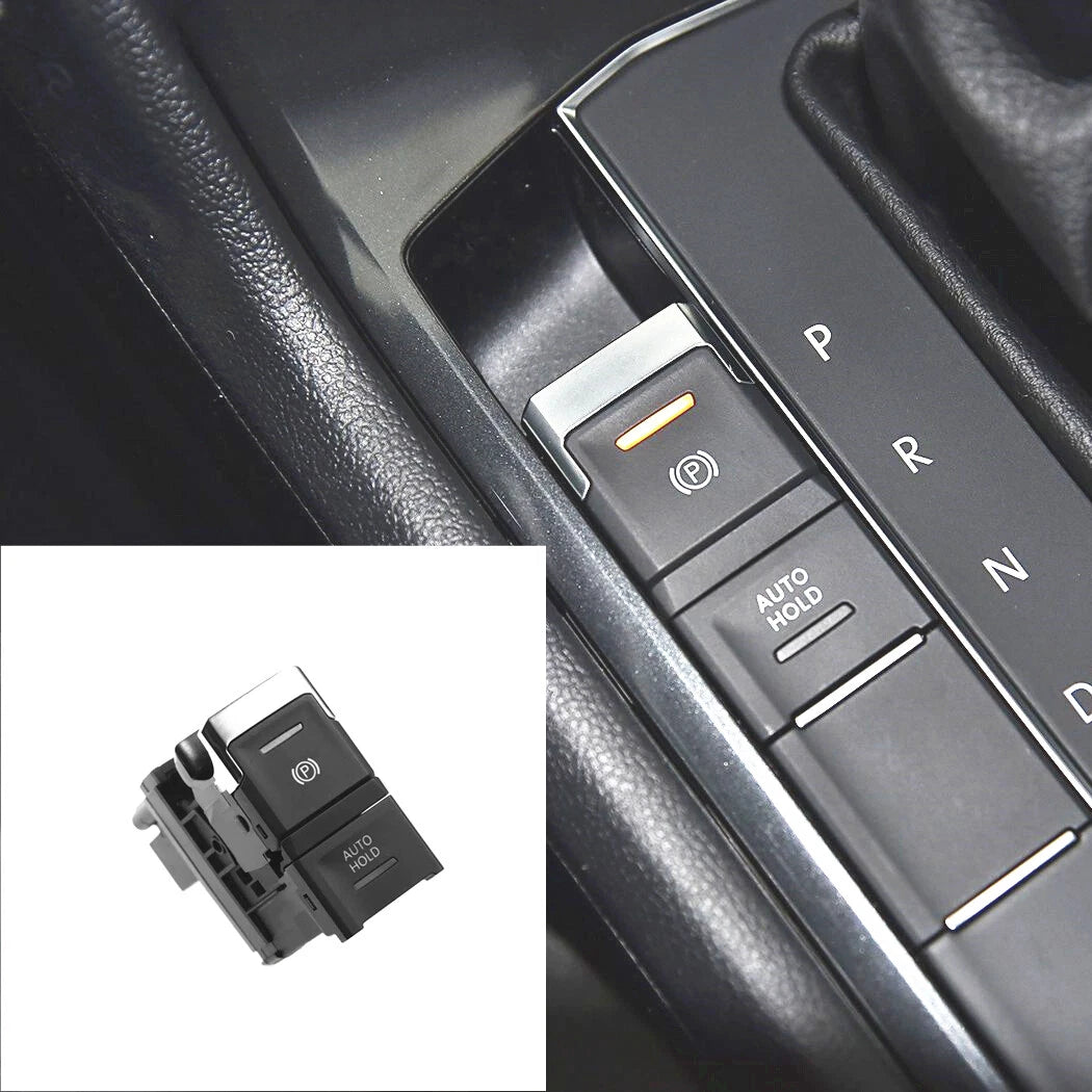 Handbrake Parking Brake Auto Hold Switch Button for VW Tiguan (2017–2021)
