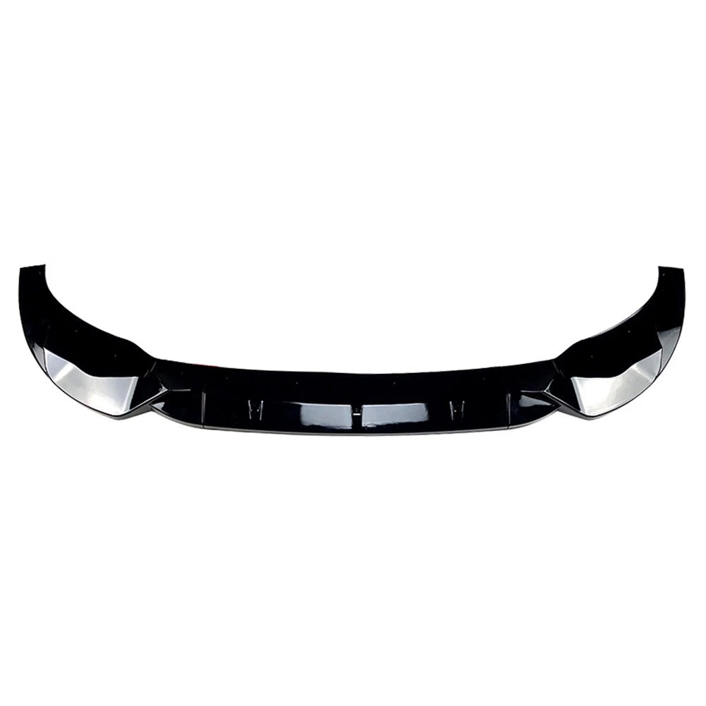 Front Bumper Lip Splitter for BMW X3 X4 2018-2021 Glossy Black