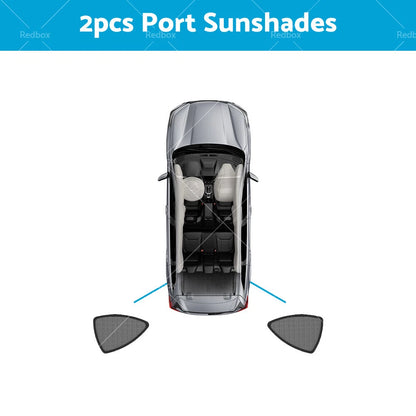 Magnetic Rear Side Shade Mesh Sun Blind for Subaru Forester (2018-2023)