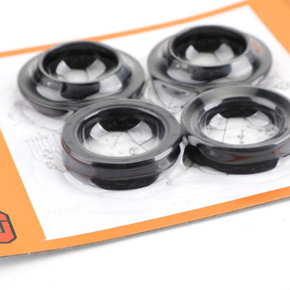 Fork Seal Ring Set with Dust Caps for Yamaha TTR125 YBR125 DT125 (1974-2014)