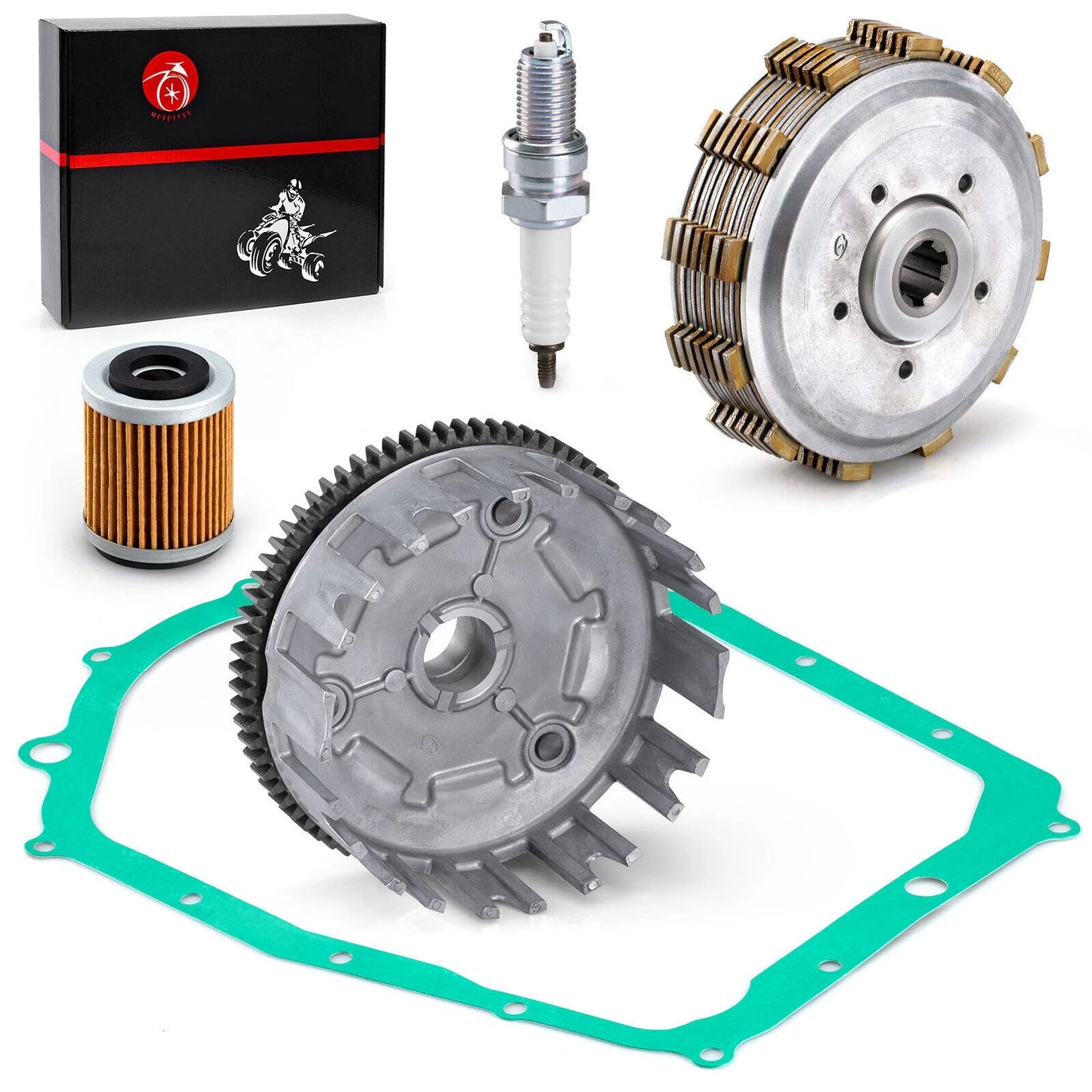 Heavy Duty Clutch Assembly & Basket for Yamaha Warrior 350 (87-04)
