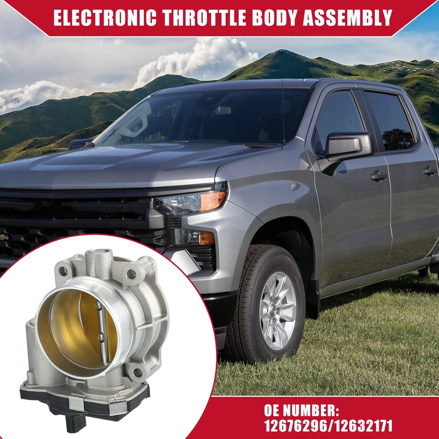 Electronic Throttle Body Assembly for Chevrolet Express 2500 (2003-2023)