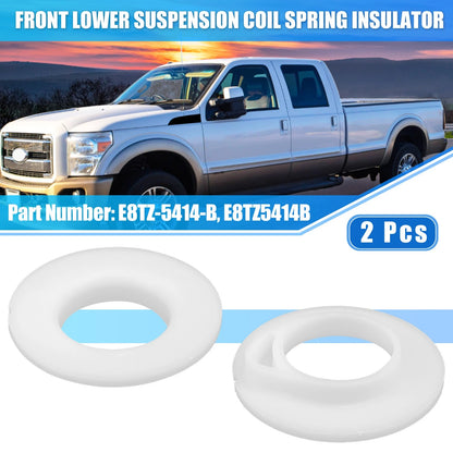 Front Lower Suspension Coil Spring Insulators for Ford F150 F250 (1997-2003)