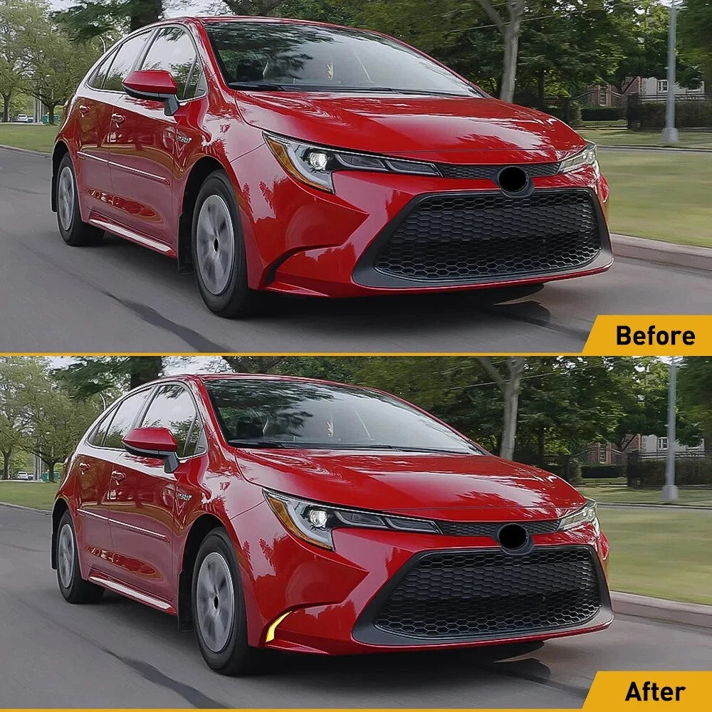 LED Daytime Running Fog Lights for 2020-2022 Toyota Corolla (2020-2022)