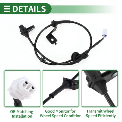 ABS Wheel Speed Sensor for Nissan Pixo, Suzuki Alto Front Right (2009-2014)