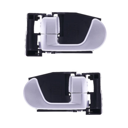 2 x Front Inner Door Handle Silver for Mitsubishi 380 (2004–2008)