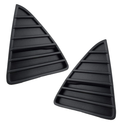 Left & Right Side Front Bumper Grille Inserts for Ford Focus (2012-2014)