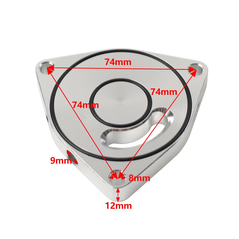Turbo Blow Off Valve BOV Plate Spacer for Honda Civic Vortex Coupe 1.5T (15-21)