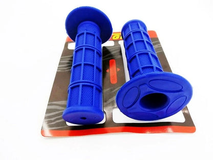 Blue Hand Grip Set for Suzuki RM125  - Left & Right Pair