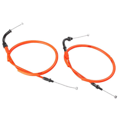 Orange Throttle Cables for Honda CBR1000RR (2008-2011)