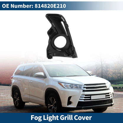 1Pc Car Front Left Fog Light Grill for Toyota Highlander
