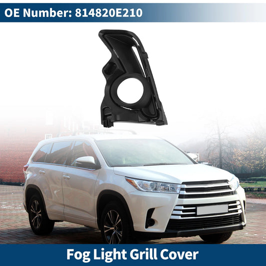 1Pc Car Front Left Fog Light Grill for Toyota Highlander