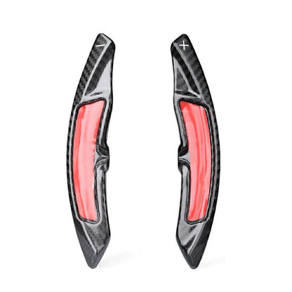 2 x Steering Wheel Shift Paddle Extensions for Porsche Macan Cayenne 718