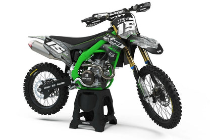 Custom Graphics Full Kit for Kawasaki KX 85 (2014-2021) BOSS Style Stickers