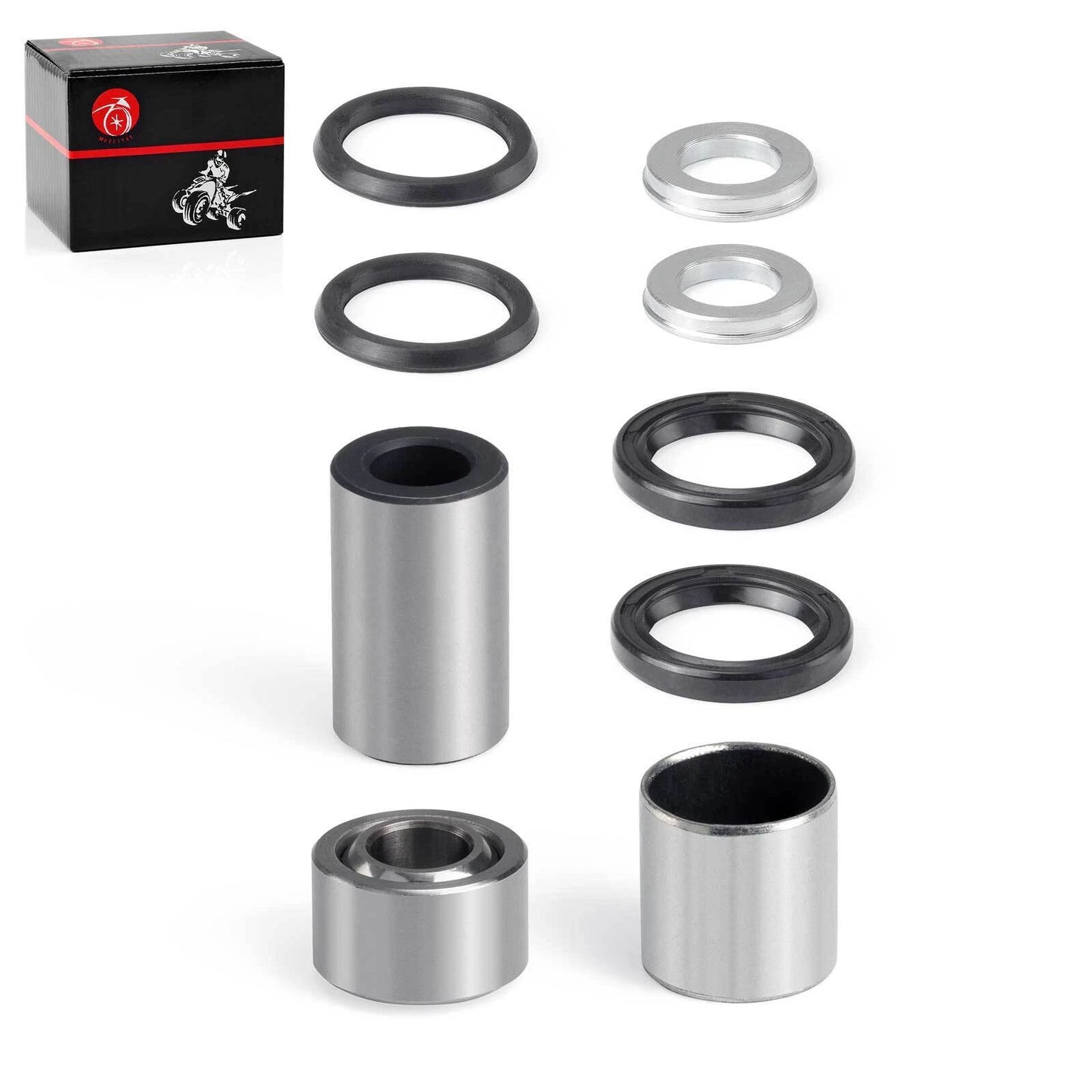 Front Upper Lower Shock Bushing Kit for Honda TRX400EX (2004–2008)