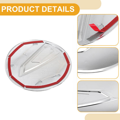 Fuel Tank Door Cap for Chevy Blazer (2020 - 2025) Chrome Silver Tone