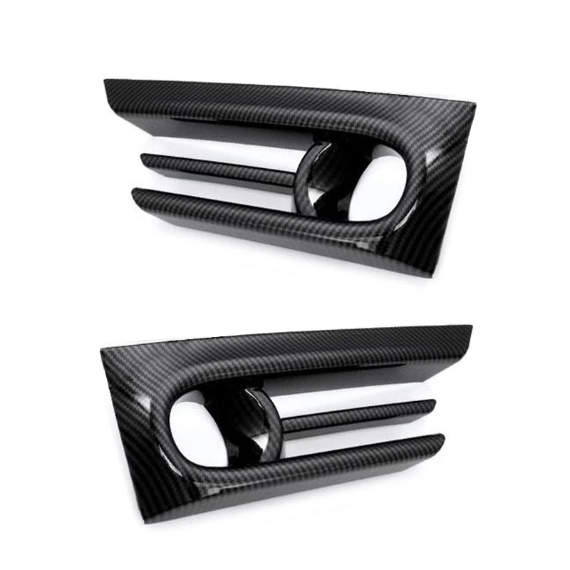 Black Front Fog Light Lamp Frame Cover Trim for Honda CR-V (2020-2022)