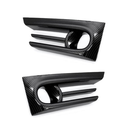Black Front Fog Light Lamp Frame Cover Trim for Honda CR-V (2020-2022)