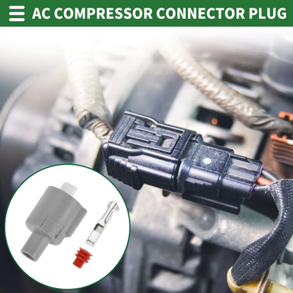 Pin AC Compressor Connector Plug Female Wire Terminal for Toyota Tacoma (1995–2004)