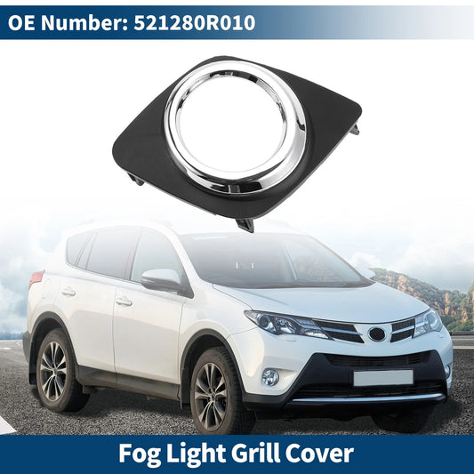 1 Pc Car Front Left Fog Light Grill for Toyota RAV4 (2009–2012)