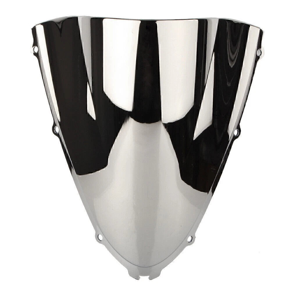 Silver Double Bubble Windscreen for Kawasaki Ninja ZX14R (2006-2024)