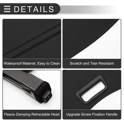 Retractable Cargo Cover for Honda Pilot 2023-2024 Trunk Parcel Shelf Gloss Black