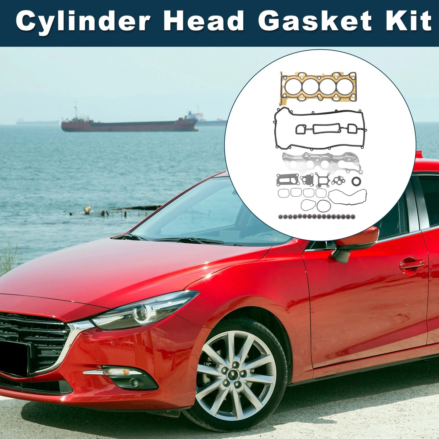 Cylinder Head Gasket Kit for Mazda L3 (GG3S) 2.3L (2001-2005)