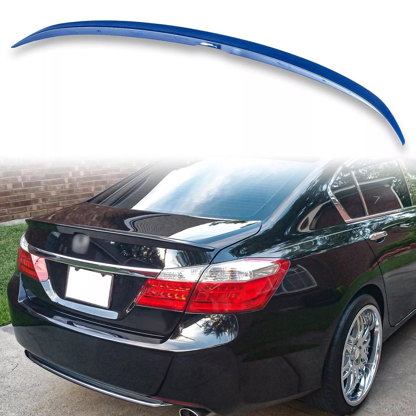 Rear Boot Spoiler for Honda Accord (2013-2017) Obsidian Blue