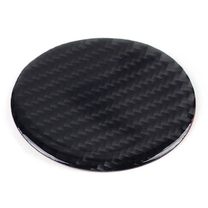 2 x Carbon Fiber Drink Holder Mats for Ford Mustang (2015-2019)
